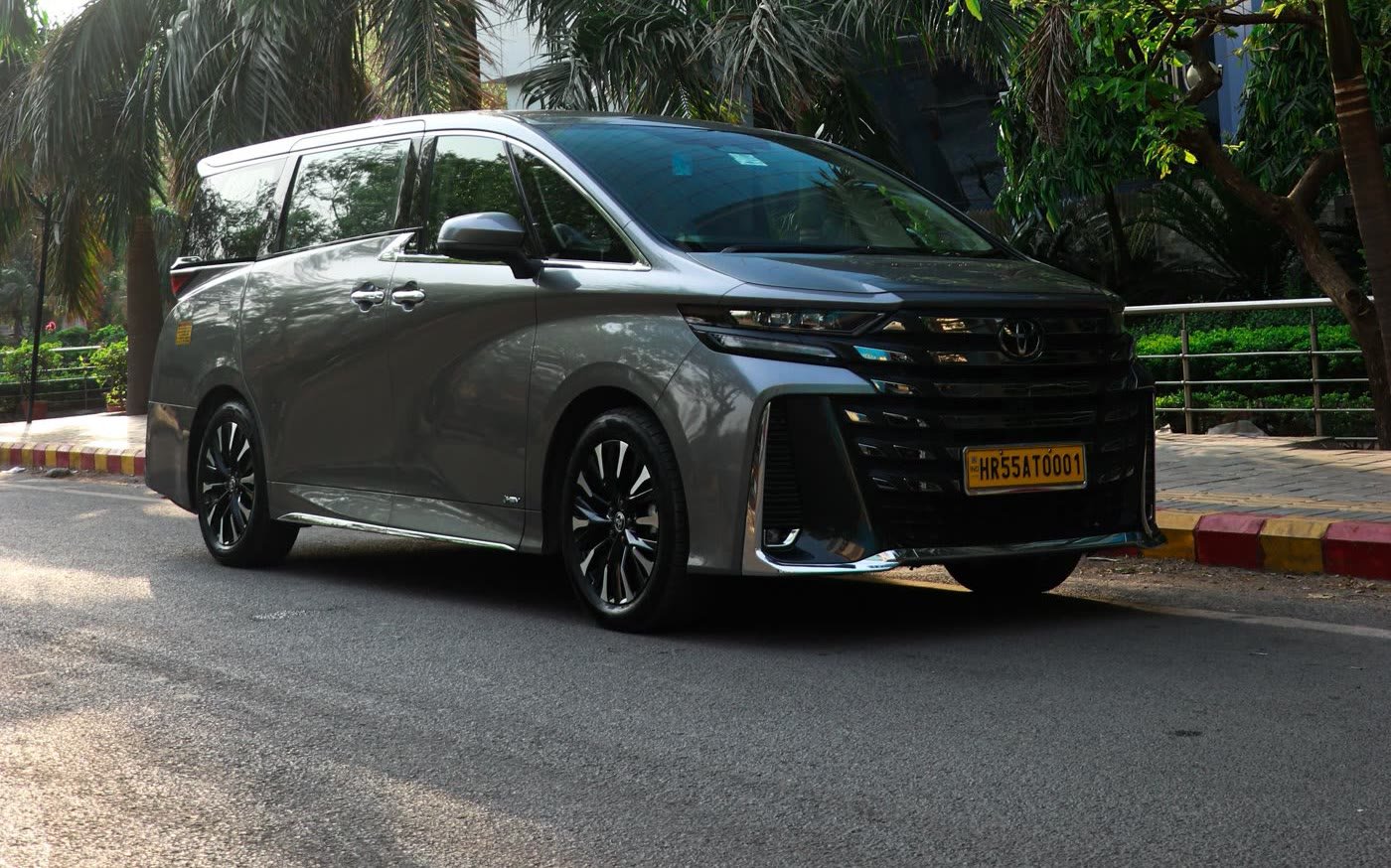 Toyota Vellfire for rent in Delhi — luxury MPV with chauffeur